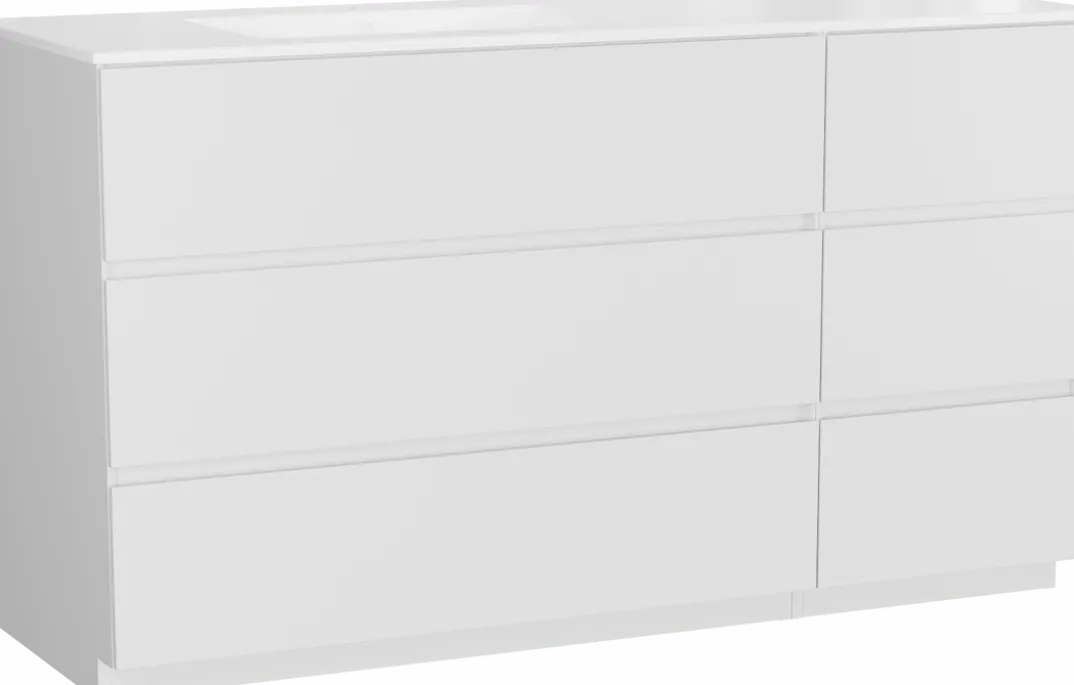 Storke Edge badkamermeubel met Bilia wastafel