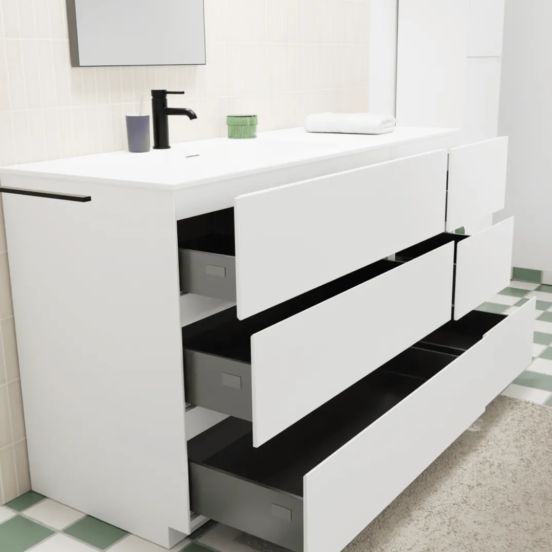 Storke Edge badkamermeubel met Mata wastafel