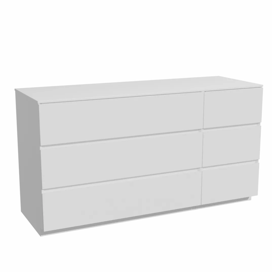 Storke Edge badkamermeubel met Tavola wastafelblad voor waskom(men)