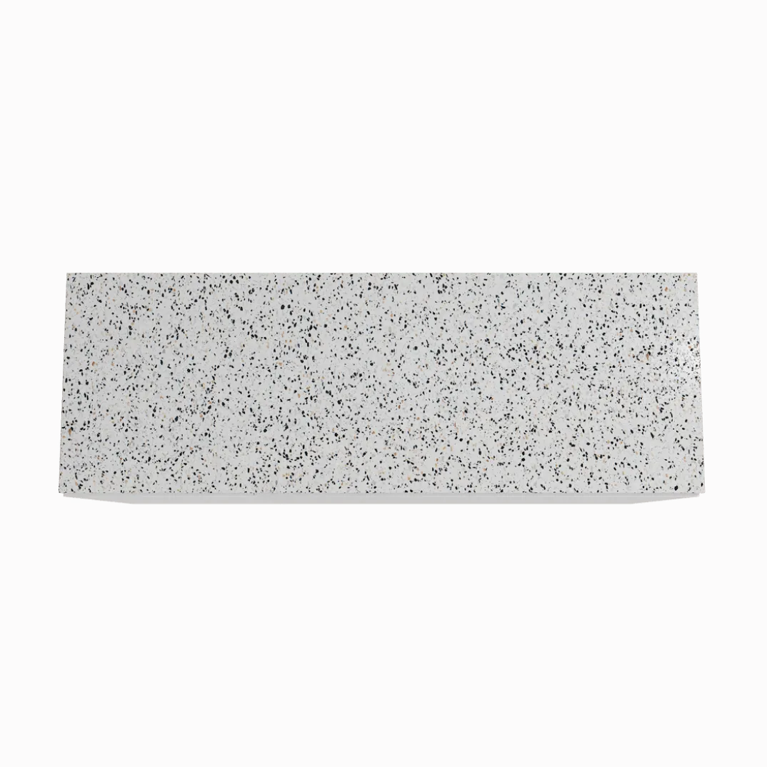 Storke Edge badkamermeubel met Tavola wastafelblad voor waskom(men)