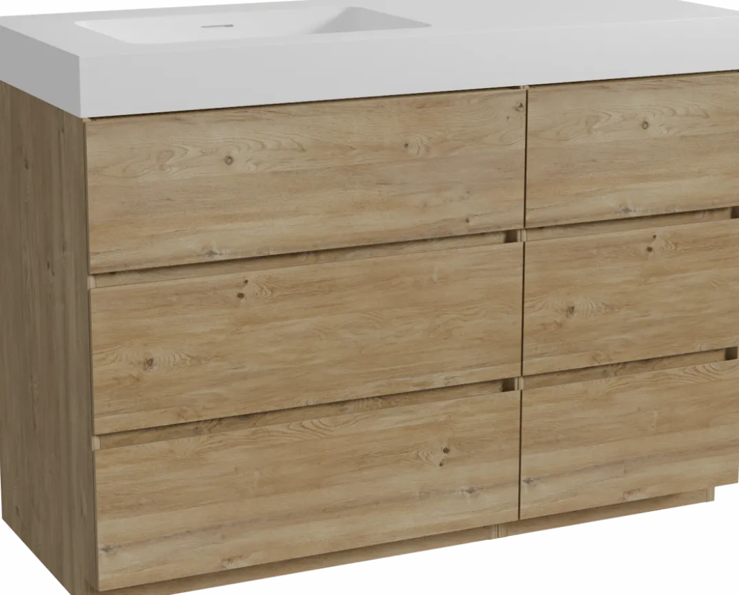 Storke Edge badkamermeubel met Mata High wastafel