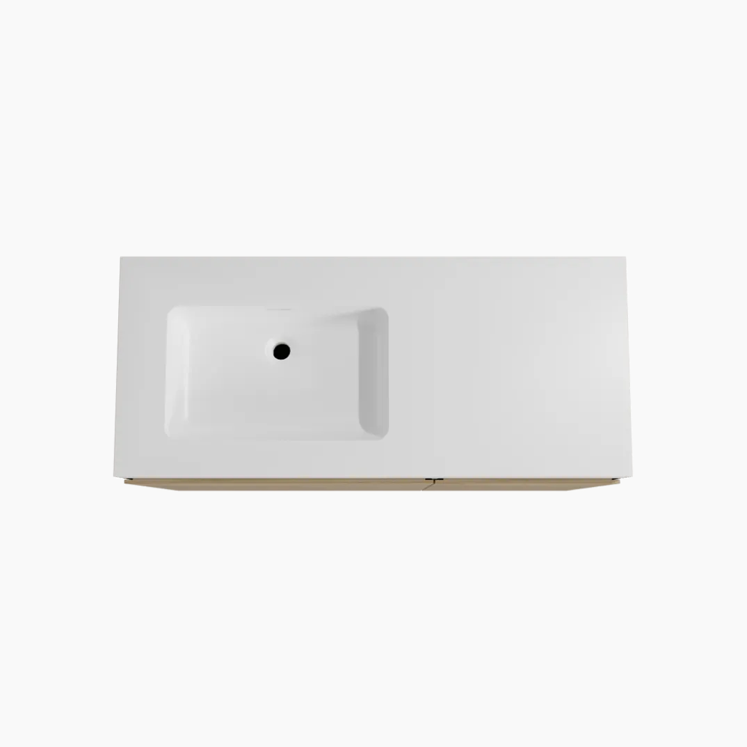 Storke Edge badkamermeubel met Mata High wastafel