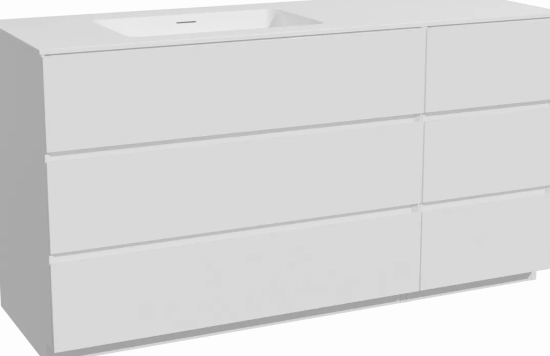 Storke Edge badkamermeubel met Mata wastafel