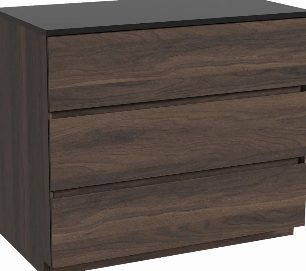 Storke Edge badkamermeubel met Panton wastafelblad voor waskom(men)
