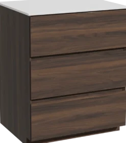 Storke Edge badkamermeubel met Tavola wastafelblad voor waskom(men)