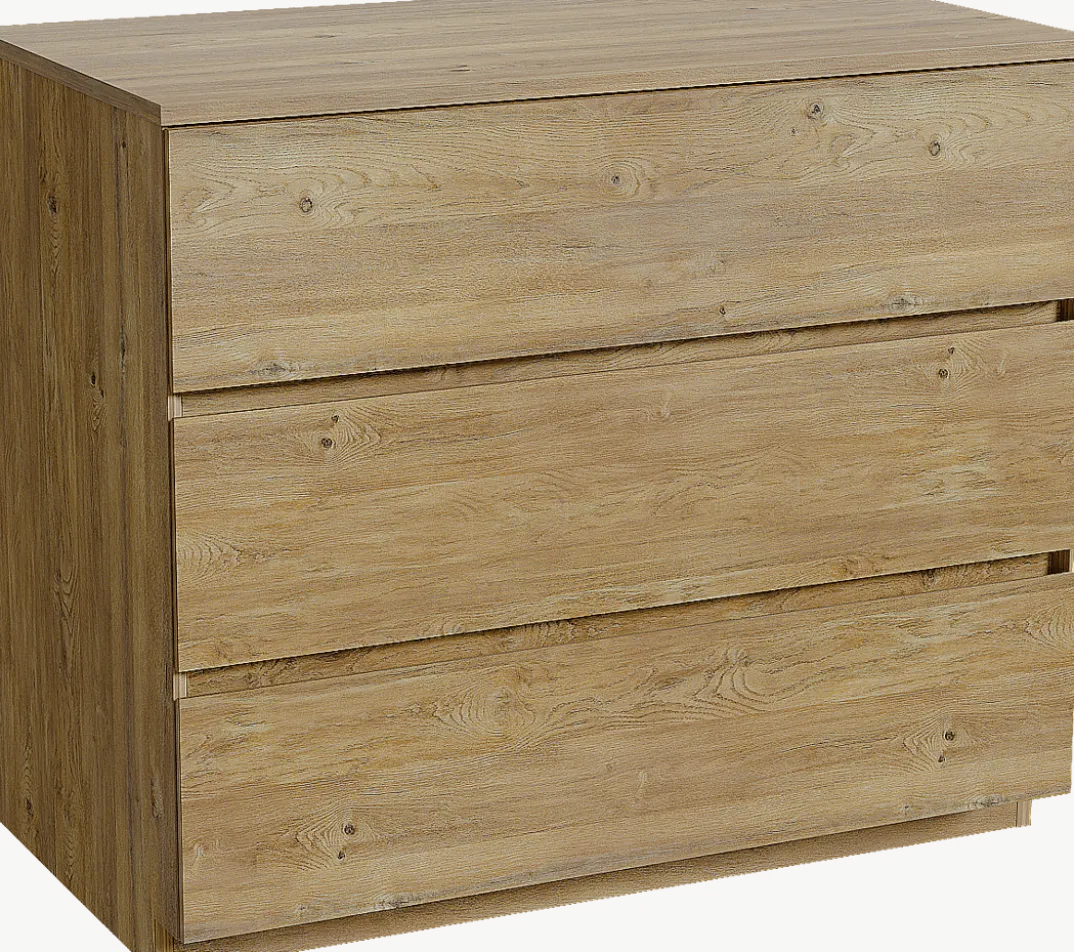 Storke Edge badkamermeubel met Panton wastafelblad voor waskom(men)