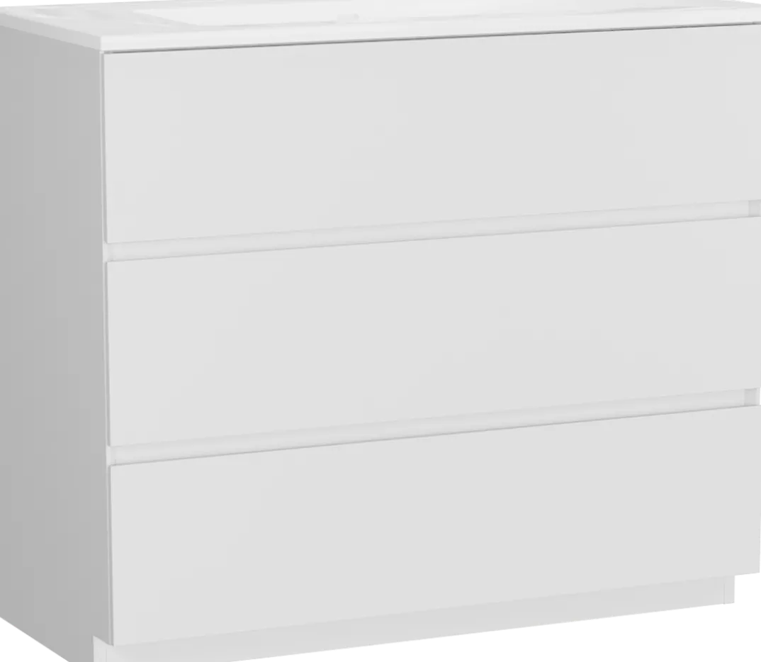 Storke Edge badkamermeubel met Bilia wastafel