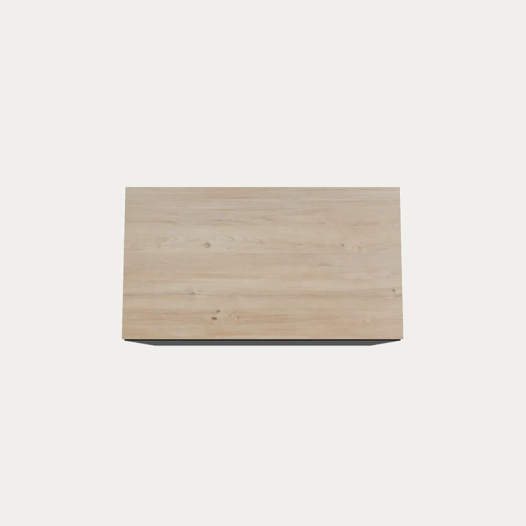 Storke Edge badkamermeubel met Panton wastafelblad voor waskom(men)