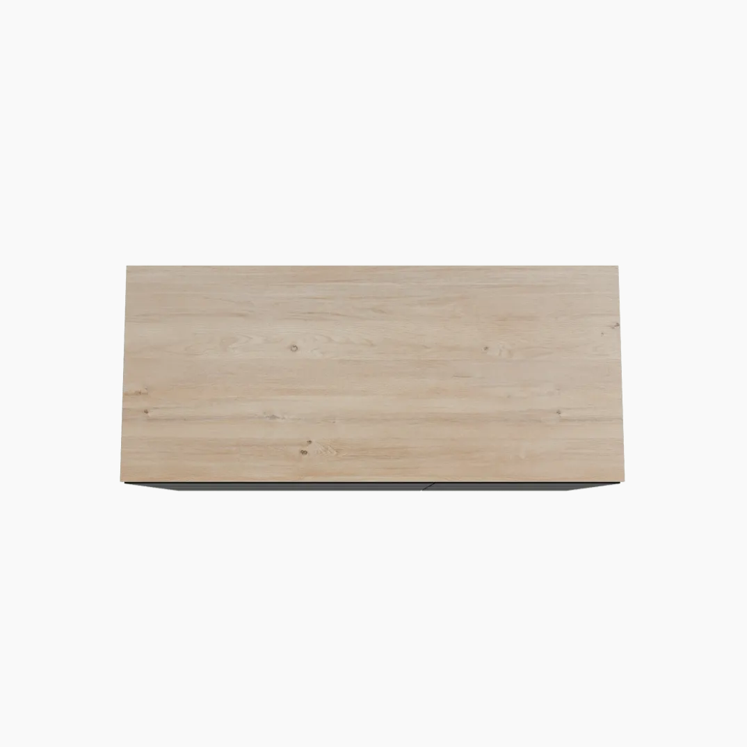 Storke Edge badkamermeubel met Panton wastafelblad voor waskom(men)