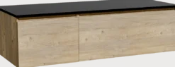 Storke Edge badkamermeubel met Panton wastafelblad voor waskom(men)
