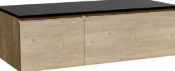 Storke Edge badkamermeubel met Panton wastafelblad voor waskom(men)
