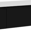 Storke Edge badkamermeubel met Tavola wastafelblad voor waskom(men)