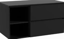 Storke Edge badkamermeubel met Panton wastafelblad voor waskom(men)