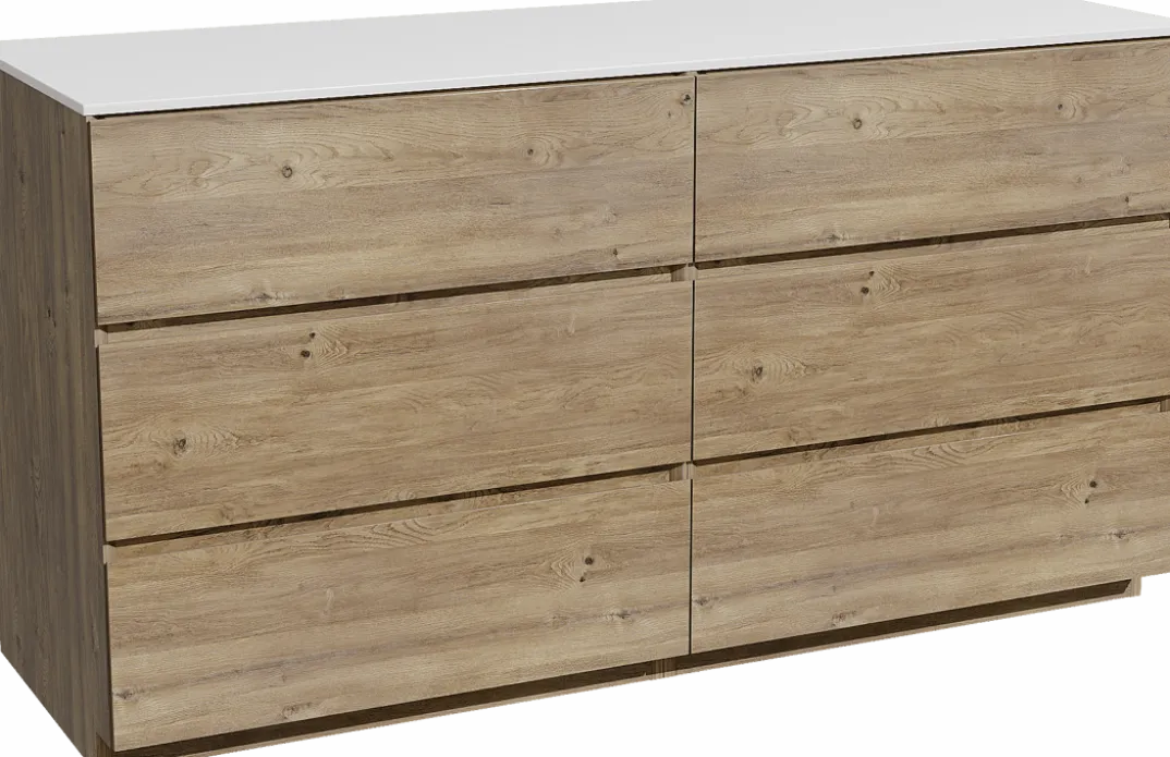 Storke Edge badkamermeubel met Tavola wastafelblad voor waskom(men)