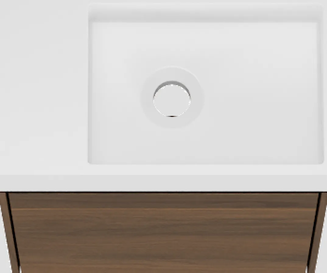 Storke Edge toiletmeubel met Fada wastafel