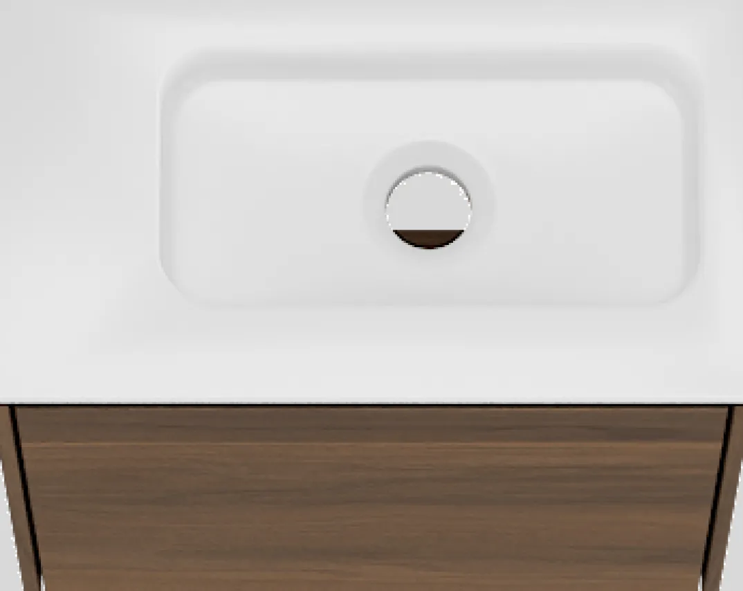 Storke Edge toiletmeubel met Fina wastafel