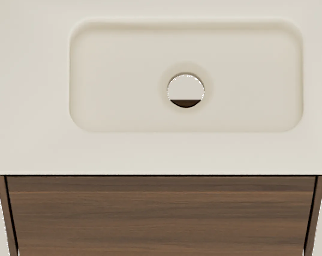 Storke Edge toiletmeubel met Fina wastafel