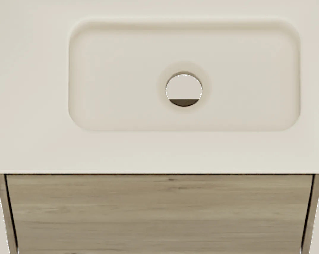 Storke Edge toiletmeubel met Fina wastafel