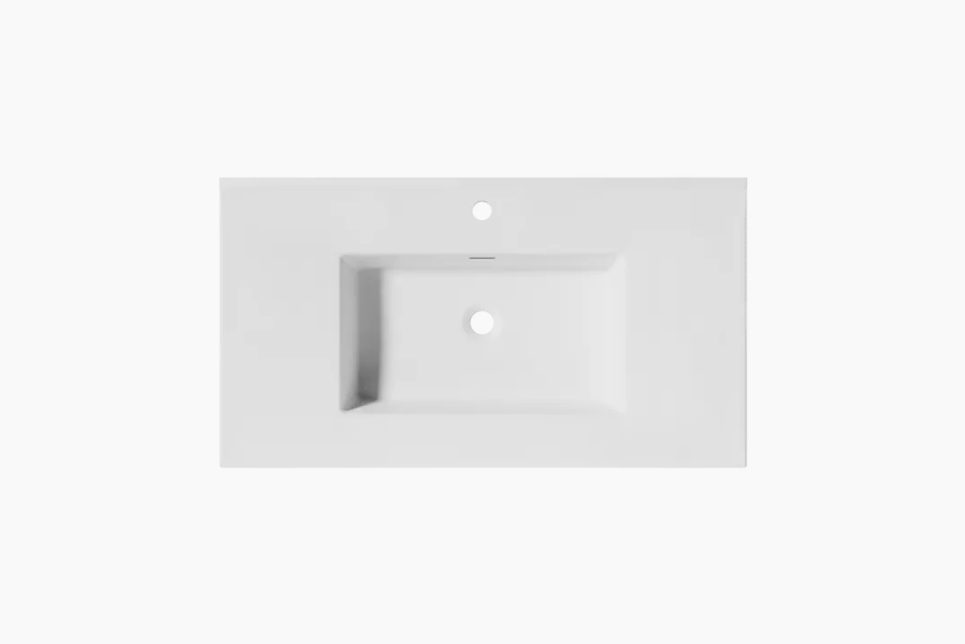 Storke Kera wastafel, afvoerpluginbegrepen