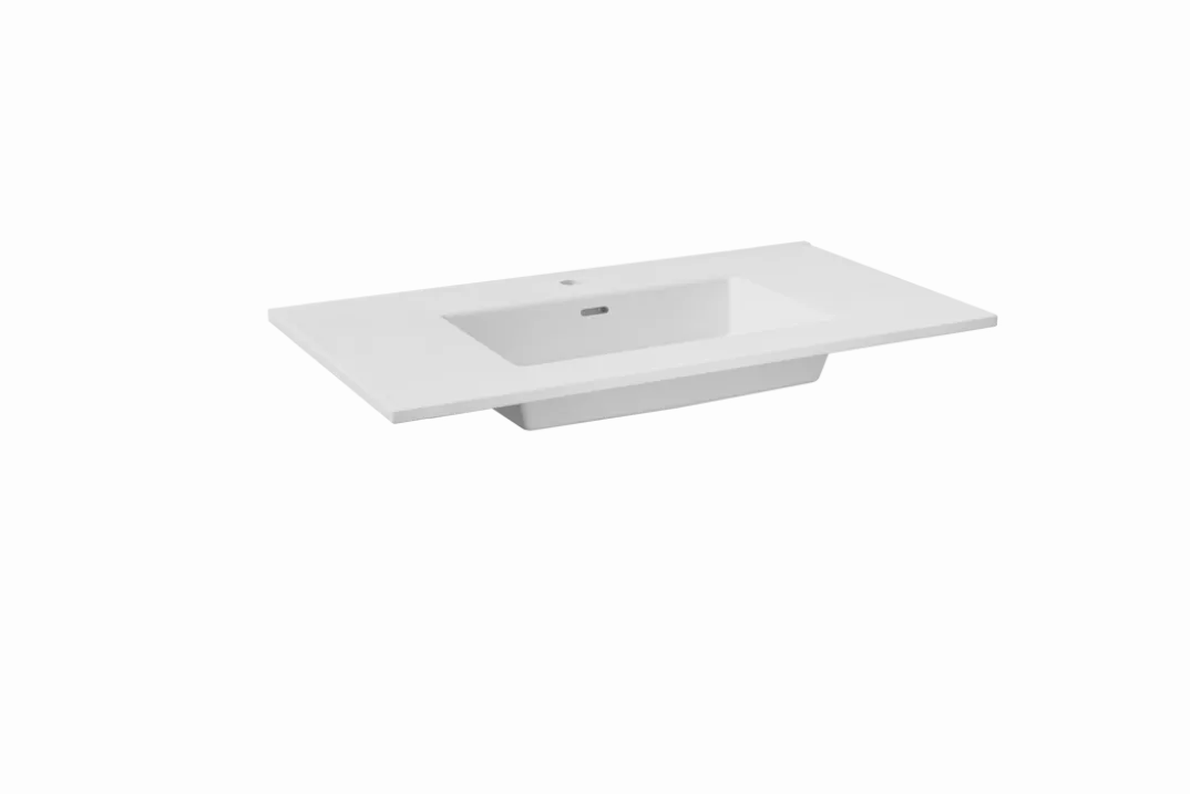 Storke Kera wastafel, afvoerpluginbegrepen