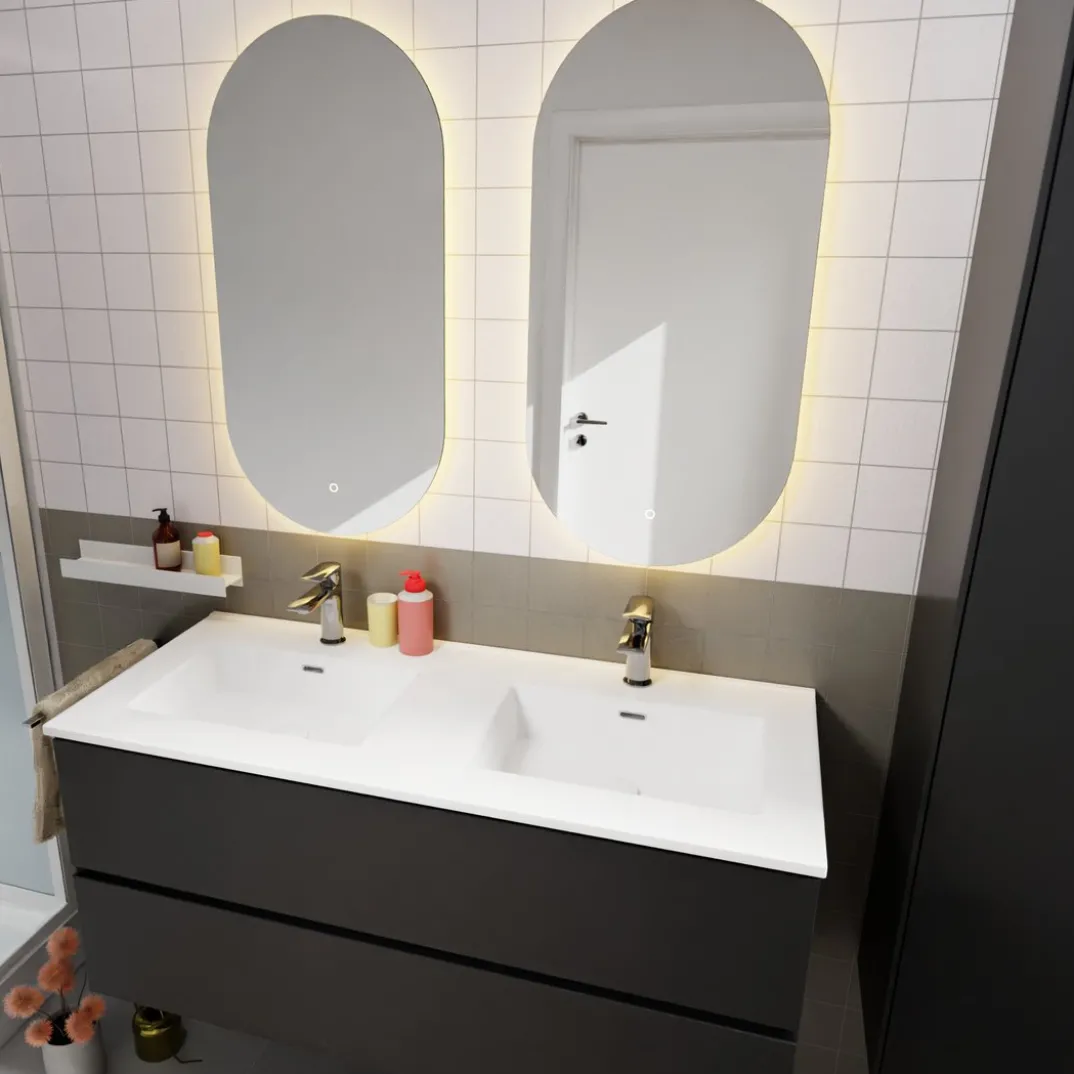 Storke Kera wastafel, afvoerplug inbegrepen