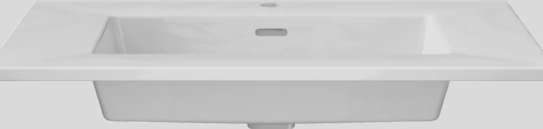 Storke Kera wastafel, afvoerplug inbegrepen