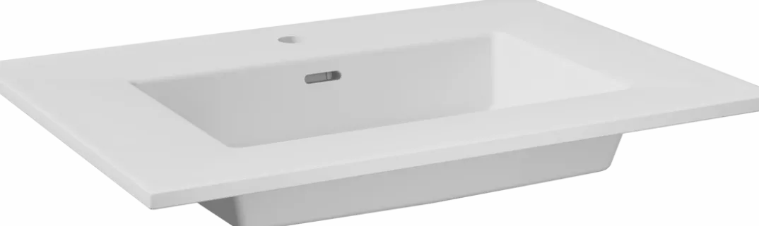 Storke Kera wastafel, afvoerplug inbegrepen