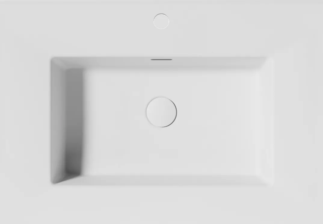 Storke Kera wastafel, afvoerplug inbegrepen