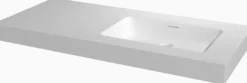 Storke Mata High wastafel