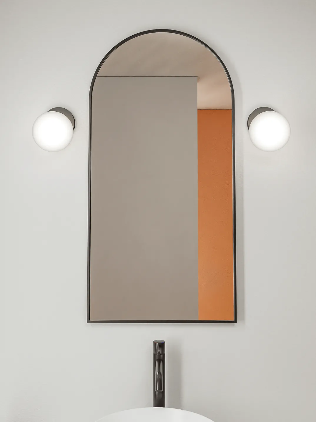 Storke Nero Badkamerspiegel