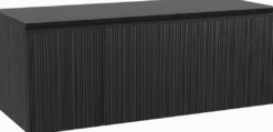 Storke Ribs badkamermeubel met Panton wastafelblad voor waskom(men)