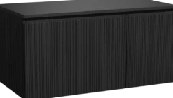 Storke Ribs badkamermeubel met Panton wastafelblad voor waskom(men)
