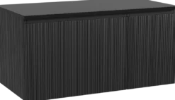 Storke Ribs badkamermeubel met Panton wastafelblad voor waskom(men)