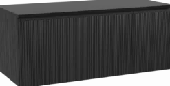 Storke Ribs badkamermeubel met Panton wastafelblad voor waskom(men)