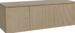 Storke Ribs badkamermeubel met Panton wastafelblad voor waskom(men)