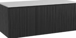 Storke Ribs badkamermeubel met Tavola wastafelblad voor waskom(men)