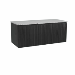 Storke Ribs badkamermeubel met Tavola wastafelblad voor waskom(men)