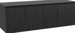 Storke Ribs badkamermeubel met Panton wastafelblad voor waskom(men)