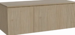 Storke Ribs badkamermeubel met Panton wastafelblad voor waskom(men)