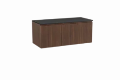 Storke Ribs badkamermeubel met Panton wastafelblad voor waskom(men)
