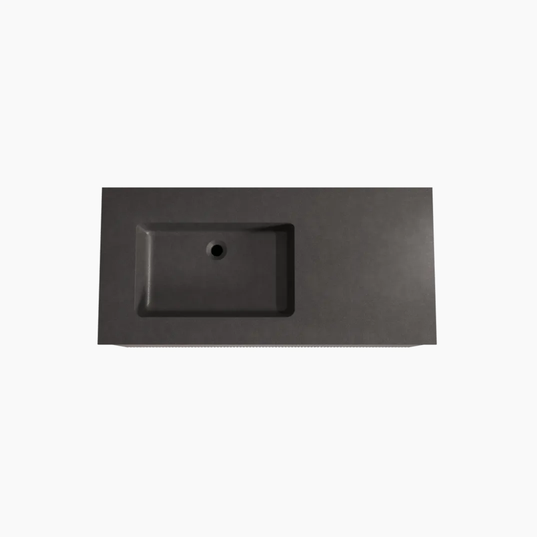 Storke Ribs badkamermeubel met Scuro wastafel