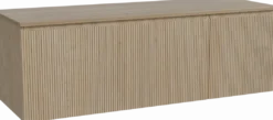 Storke Ribs badkamermeubel met Panton wastafelblad voor waskom(men)