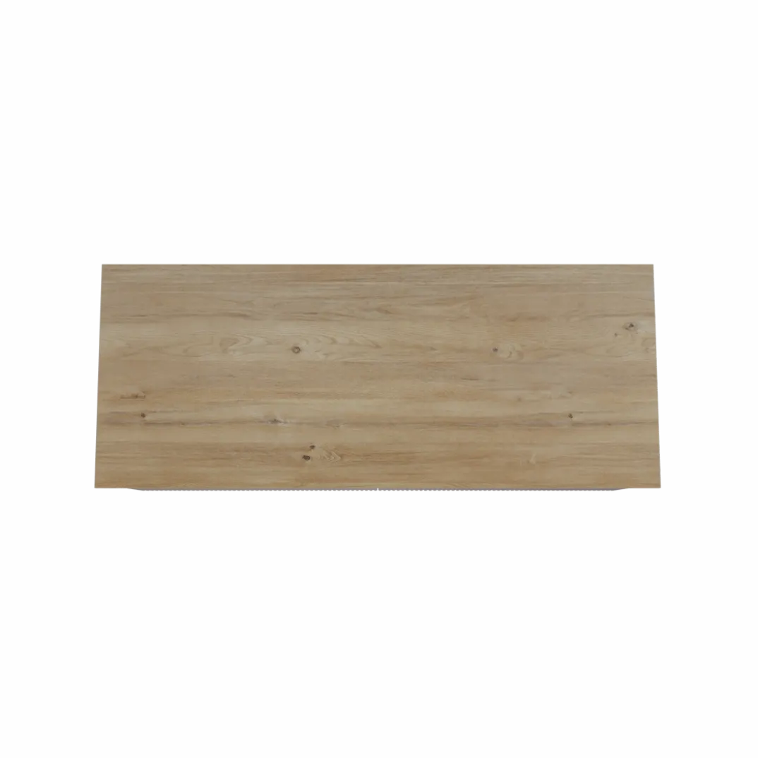 Storke Ribs badkamermeubel met Panton wastafelblad voor waskom(men)
