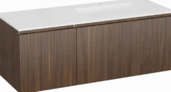 Storke Ribs badkamermeubel met Bilia wastafel