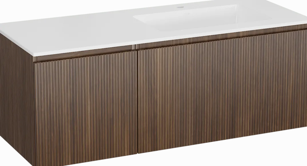 Storke Ribs badkamermeubel met Bilia wastafel