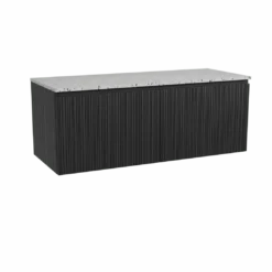Storke Ribs badkamermeubel met Tavola wastafelblad voor waskom(men)