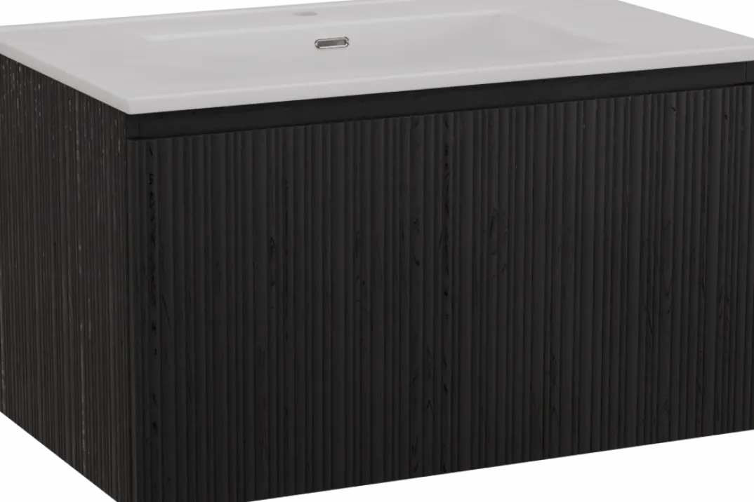 Storke Ribs badkamermeubel met Kera wastafel