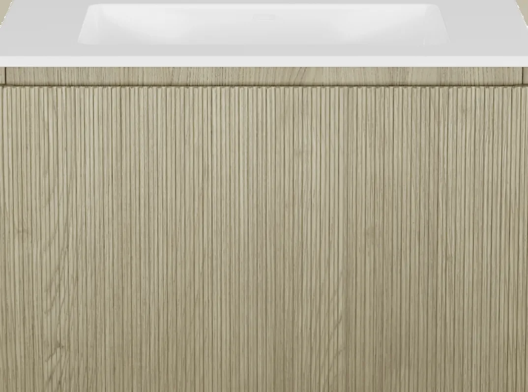 Storke Ribs badkamermeubel met Bilia wastafel