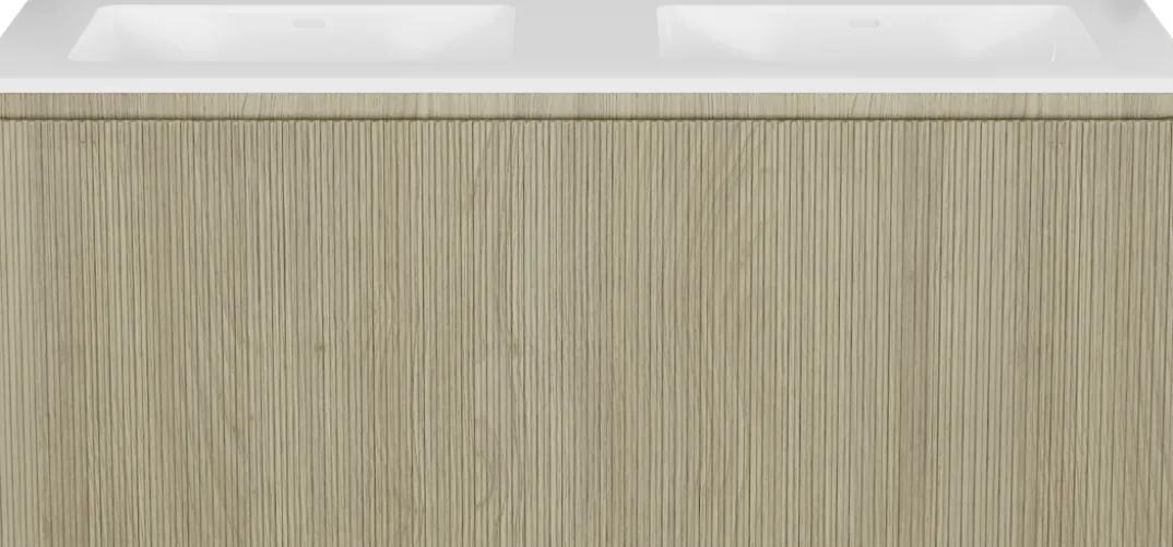 Storke Ribs badkamermeubel met Bilia wastafel