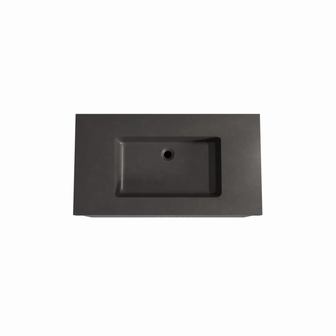 Storke Ribs badkamermeubel met Scuro High wastafel